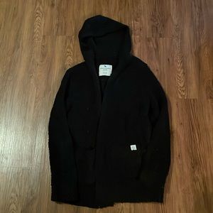 🩷 Abercrombie kids, girls size 11/12 light great super soft cardigan with hood